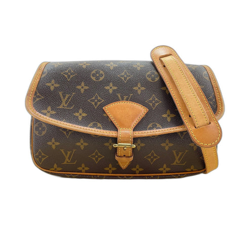 LOUIS VUITTON Sologne Shoulder Bag Brown WS33088
