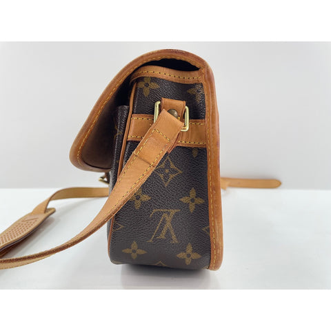LOUIS VUITTON Sologne Shoulder Bag Brown WS33088