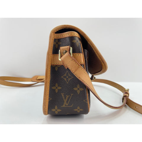 LOUIS VUITTON Sologne Shoulder Bag Brown WS33088