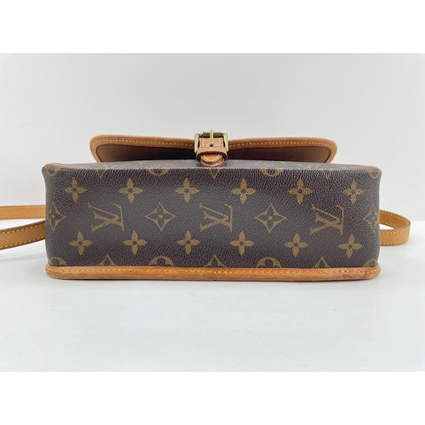 LOUIS VUITTON Sologne Shoulder Bag Brown WS33088