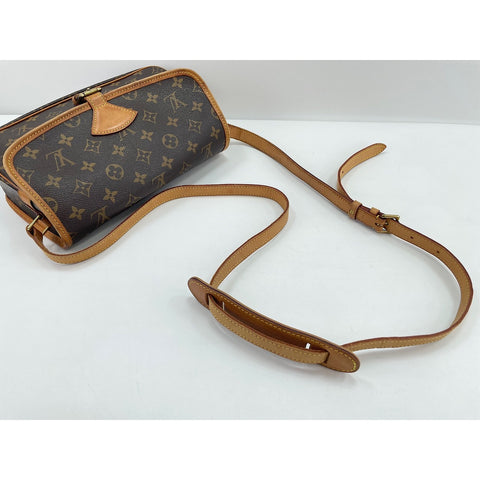 LOUIS VUITTON Sologne Shoulder Bag Brown WS33088