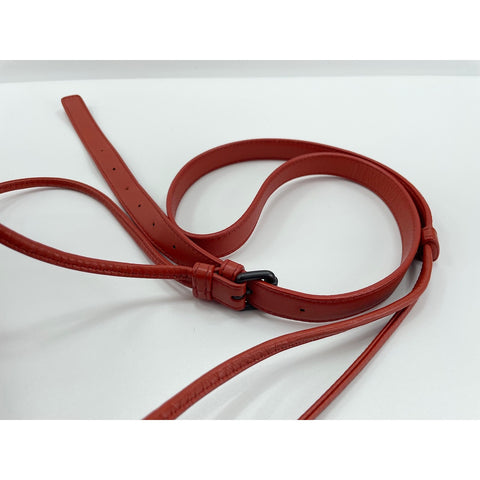 BOTTEGAVENETA INTRECCIATO Shoulder Bag leather Red WS33091