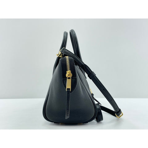 CELINE Little Luggage Handbag leather black WS33092