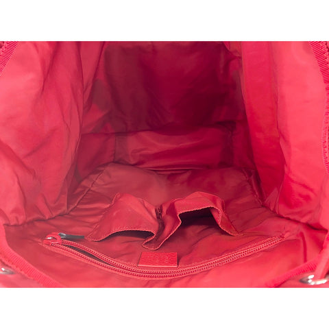 GUCCI Backpack Â· Daypack Nylon Red WS33094