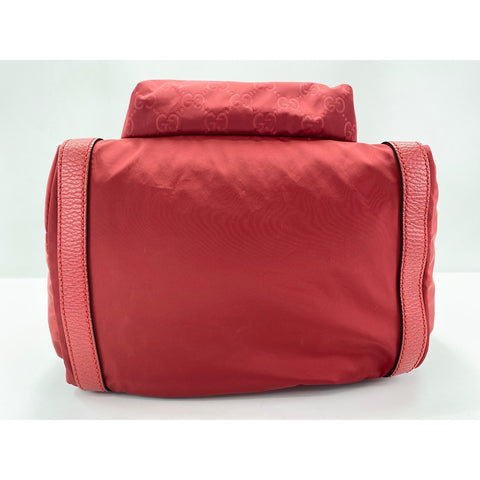 GUCCI Backpack Â· Daypack Nylon Red WS33094