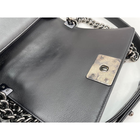 CHANEL Boy chanel Shoulder Bag black WS33097