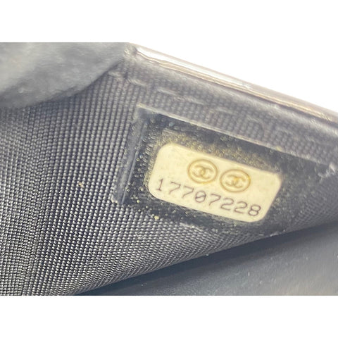 CHANEL Matrasse Shoulder Bag enamel black WS33098
