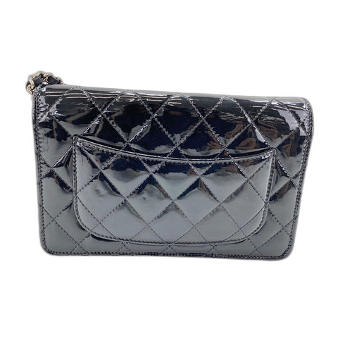 CHANEL Matrasse Shoulder Bag enamel black WS33098
