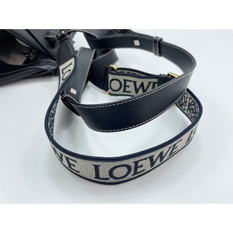 LOEWE hammock Handbag leather black WS33099