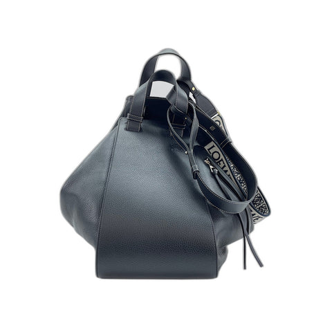 LOEWE hammock Handbag leather black WS33099