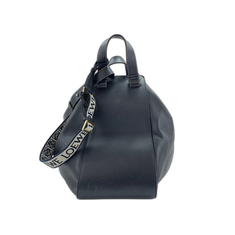 LOEWE hammock Handbag leather black WS33099
