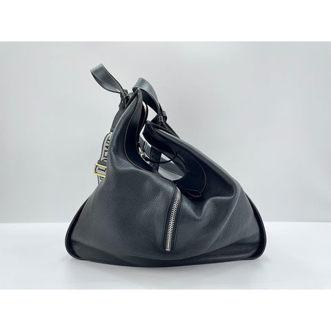 LOEWE hammock Handbag leather black WS33099