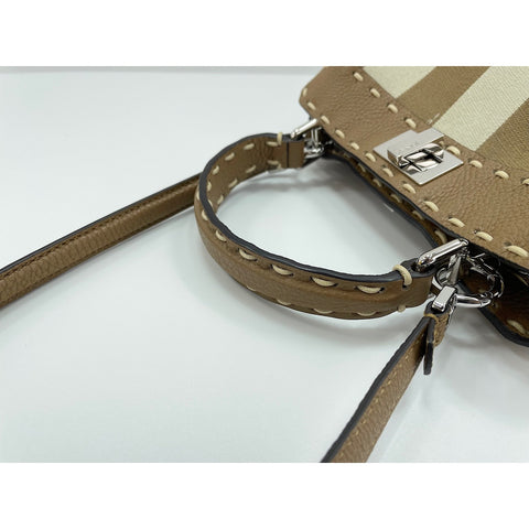 FENDI Peekaboo Handbag beige WS33100