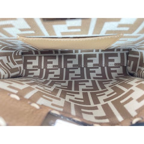 FENDI Peekaboo Handbag beige WS33100