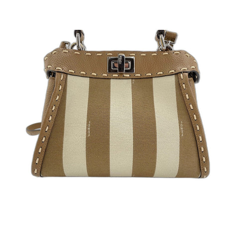 FENDI Peekaboo Handbag beige WS33100