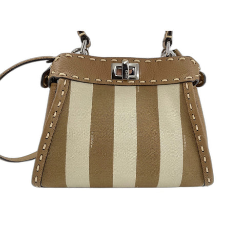 FENDI Peekaboo Handbag beige WS33100