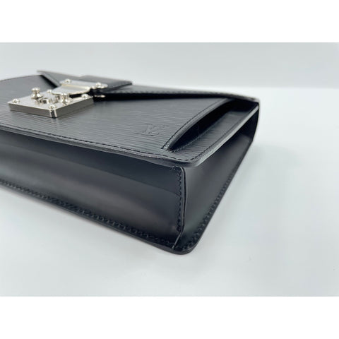 LOUIS VUITTON Pochette Serie Dragone Clutch bag black WS33101