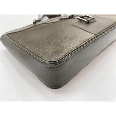GUCCI Jackie Shoulder Bag leather khaki WS33104