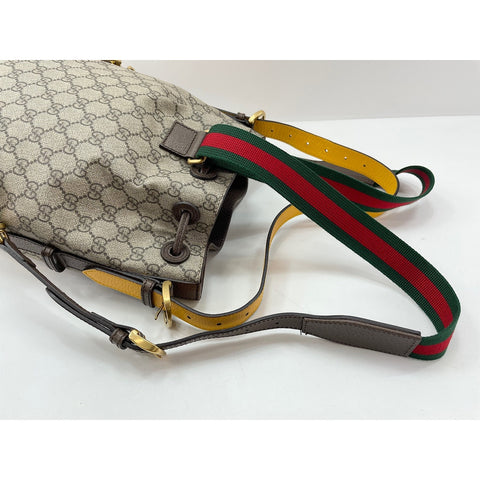 GUCCI neo vintage Backpack Â· Daypack beige WS33108