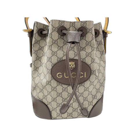GUCCI neo vintage Backpack Â· Daypack beige WS33108