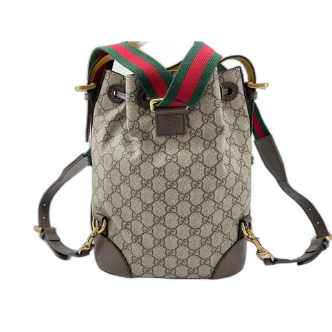 GUCCI neo vintage Backpack Â· Daypack beige WS33108