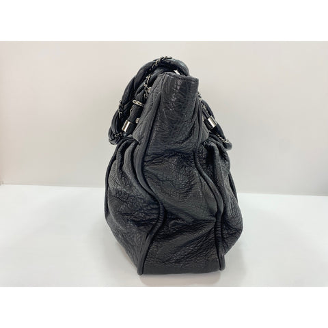 CHANEL Tote Bag leather black WS33110