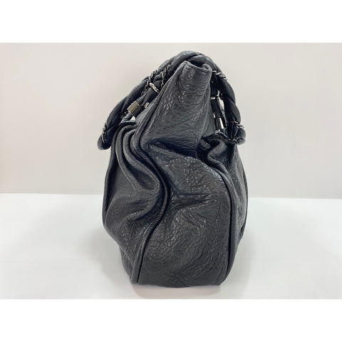 CHANEL Tote Bag leather black WS33110