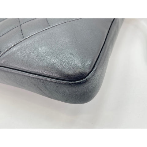 CHANEL Cambon line Shoulder Bag black WS33111
