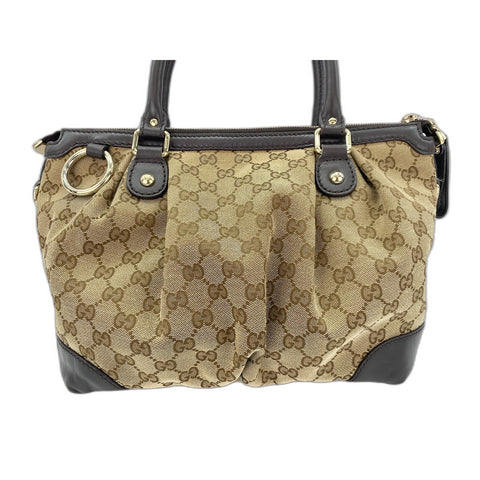GUCCI Sukey Shoulder Bag Brown WS33112