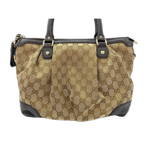 GUCCI Sukey Shoulder Bag Brown WS33112
