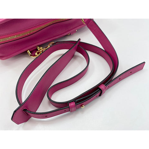 LOEWE Amazonas Shoulder Bag leather pink WS33113