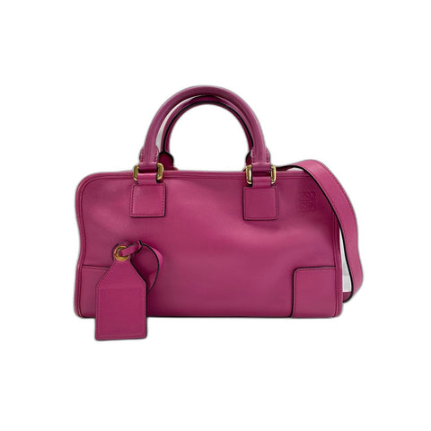 LOEWE Amazonas Shoulder Bag leather pink WS33113
