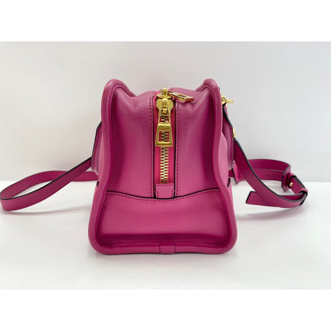 LOEWE Amazonas Shoulder Bag leather pink WS33113