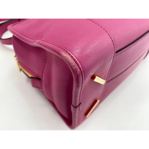 LOEWE Amazonas Shoulder Bag leather pink WS33113