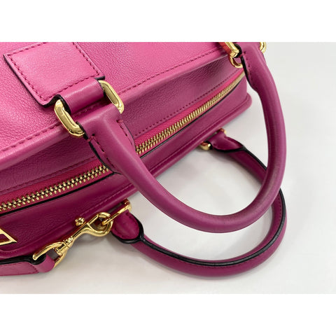 LOEWE Amazonas Shoulder Bag leather pink WS33113
