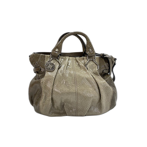 CELINE Bittersweet Shoulder Bag leather khaki WS33114