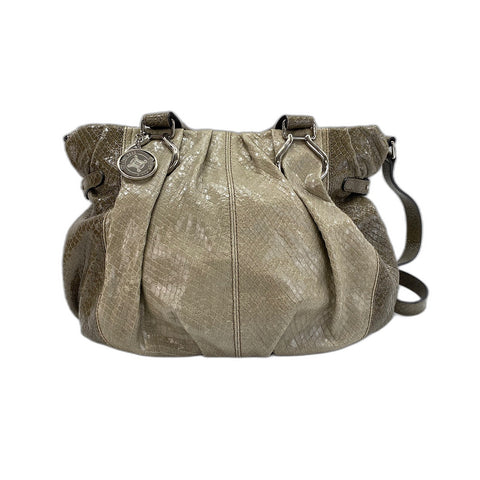 CELINE Bittersweet Shoulder Bag leather khaki WS33114
