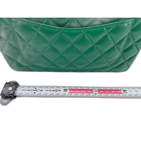 CHANEL Matelasse double flap Shoulder Bag green WS33116