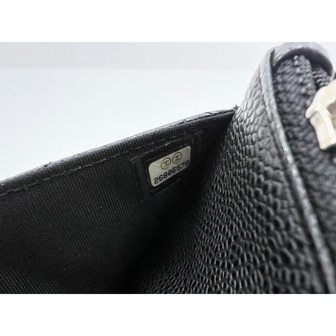 CHANEL Matelasse Shoulder Bag black WS33117