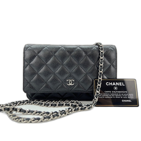 CHANEL Matrasse Shoulder Bag black WS33117