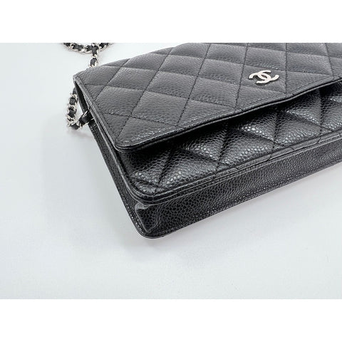 CHANEL Matrasse Shoulder Bag black WS33117