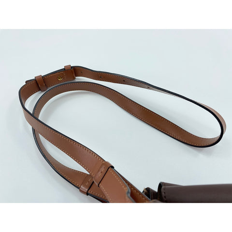 LOEWE Balloon bag Shoulder Bag leather Brown WS33119