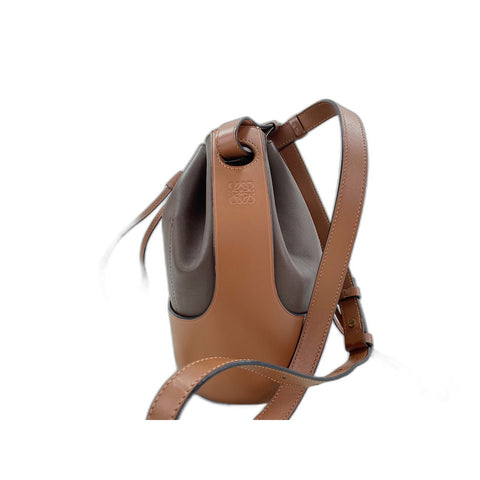 LOEWE Balloon bag Shoulder Bag leather Brown WS33119