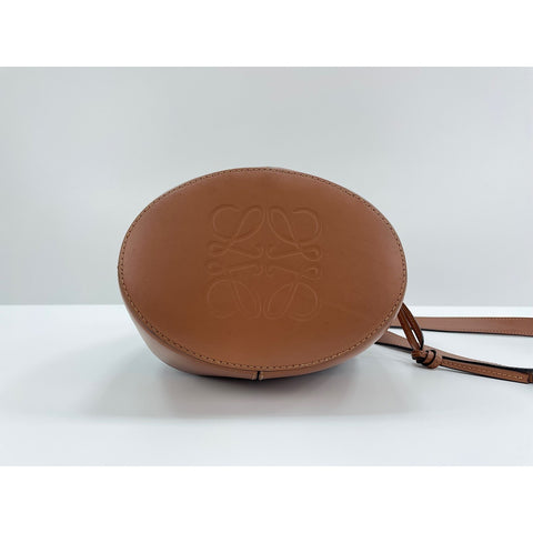 LOEWE Balloon bag Shoulder Bag leather Brown WS33119