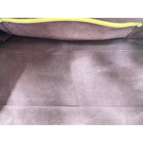 LOEWE Paseo Handbag leather yellow WS33121