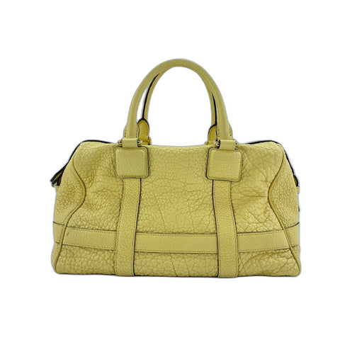 LOEWE Paseo Handbag leather yellow WS33121