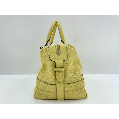 LOEWE Paseo Handbag leather yellow WS33121