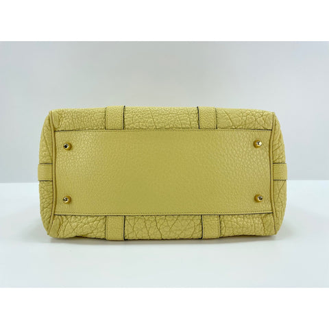 LOEWE Paseo Handbag leather yellow WS33121
