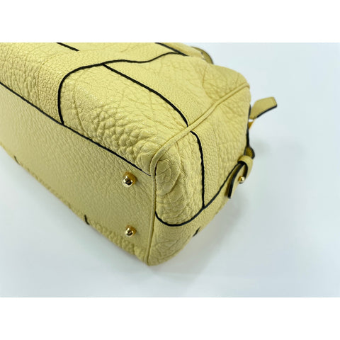 LOEWE Paseo Handbag leather yellow WS33121