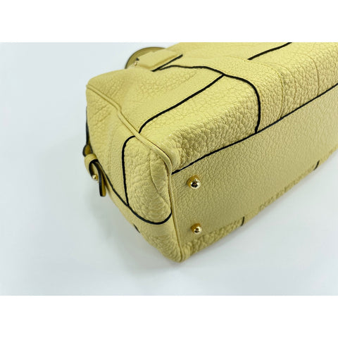 LOEWE Paseo Handbag leather yellow WS33121